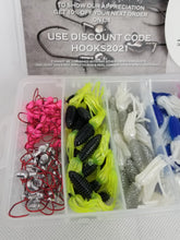 Load image into Gallery viewer, Cam's 1.75" Crappie Slab Shad (B) Package Assortment Kit Minnow Plastics