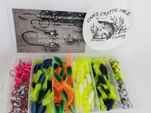 Load image into Gallery viewer, Cam's 1.75" Crappie Slab Shad (C) Package Assortment Kit Minnow Plastics