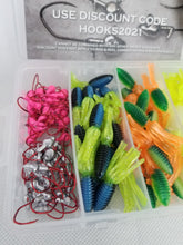 Load image into Gallery viewer, Cam's 1.75" Crappie Slab Shad (C) Package Assortment Kit Minnow Plastics