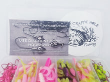 Load image into Gallery viewer, Cam's (A) "ELITE PINK" Assorted Plastic Crappie Kit