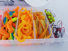 Load image into Gallery viewer, Cam's (A) "ELITE ORANGE CREAM" Assorted Plastic Crappie Kit