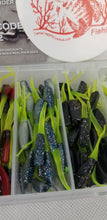 Load image into Gallery viewer, 2024 New Cam&#39;s Complete All Plastic Stinger Shad [Hologram Flake] Assortment Package Kit
