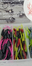 Load image into Gallery viewer, 2024 New Cam&#39;s Complete All Plastic Stinger Shad [Hologram Flake] Assortment Package Kit
