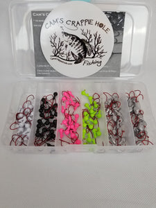 Cam's 60pc. Hand Painted Assortment "Nasty Bend Hooks" Kit