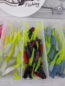 Cam's Complete Stinger Shad [Hologram Flake] Starter Assortment Package Kit