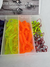 Load image into Gallery viewer, 2023 New Cam&#39;s Double Tailed Shad Assortment Complete Package Kit (1)
