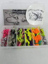 Load image into Gallery viewer, Cam&#39;s  1.75&quot;  Crappie Slab Shad (A)  Package Assortment Kit Minnow Plastics
