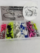 Load image into Gallery viewer, Cam&#39;s  1.75&quot;  Crappie Slab Shad (B)  Package Assortment Kit Minnow Plastics
