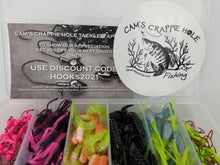 Load image into Gallery viewer, Cam&#39;s (C) &quot;ELITE&quot; Assorted Plastic Crappie Kit
