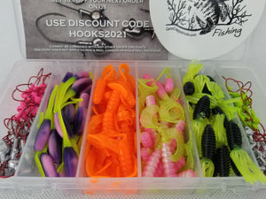 Cam's (H) "ELITE" Assorted Plastic Crappie Kit