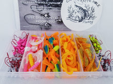 Load image into Gallery viewer, Cam&#39;s (A) &quot;ELITE ORANGE CREAM&quot; Assorted Plastic Crappie Kit
