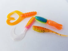 Load image into Gallery viewer, Cam&#39;s (A) &quot;ELITE ORANGE CREAM&quot; Assorted Plastic Crappie Kit
