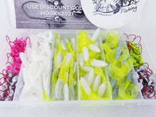 Load image into Gallery viewer, Cam&#39;s (A) &quot;ELITE WHITE KNIGHT&quot; Assorted Plastic Crappie Kit
