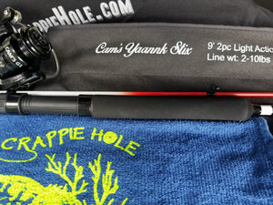 Cam's 9ft. 2pc. Carbon Fiber Yaannk Stik (Rod Only)